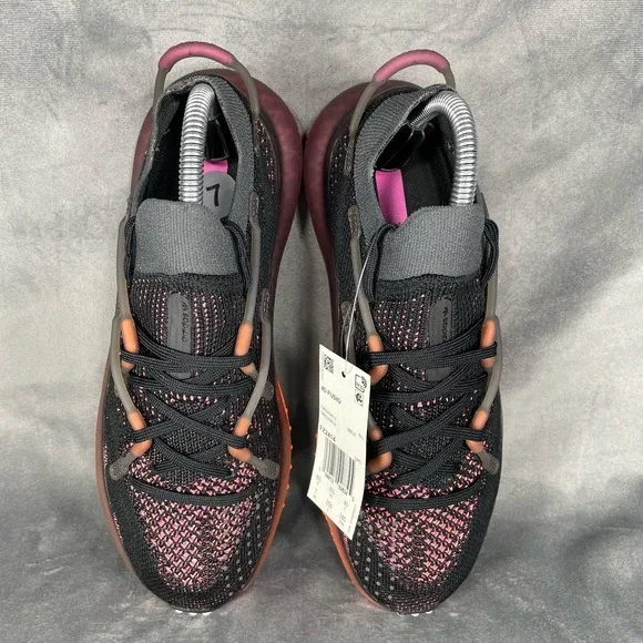 Adidas 4D Fusio Primeknit Black Solar Orange Pink Running Shoes FZ2414 Men’s 7 - Picture 6 of 10